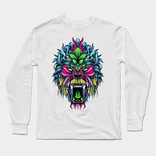 Gorilla Color Long Sleeve T-Shirt